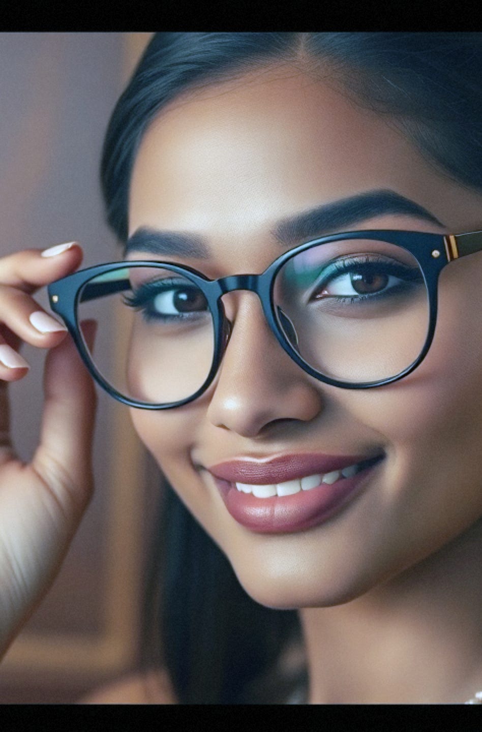 Model wearing walia opticals sunglasses walias-optical-glasses-collection, designer-eyewear-walia, prescription-sunglasses-stylish,